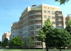 RESIDENTIAL multi-storey complex.